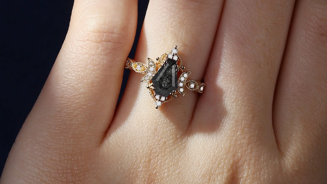 How to Style Black Rutilated Quartz Rings for Any Occasion?